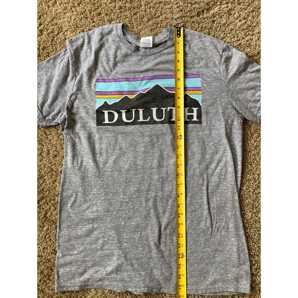 Mens/Unisex Duluth Graphic T-Shirt Heather Gray Size Large - Picture 4 of 8